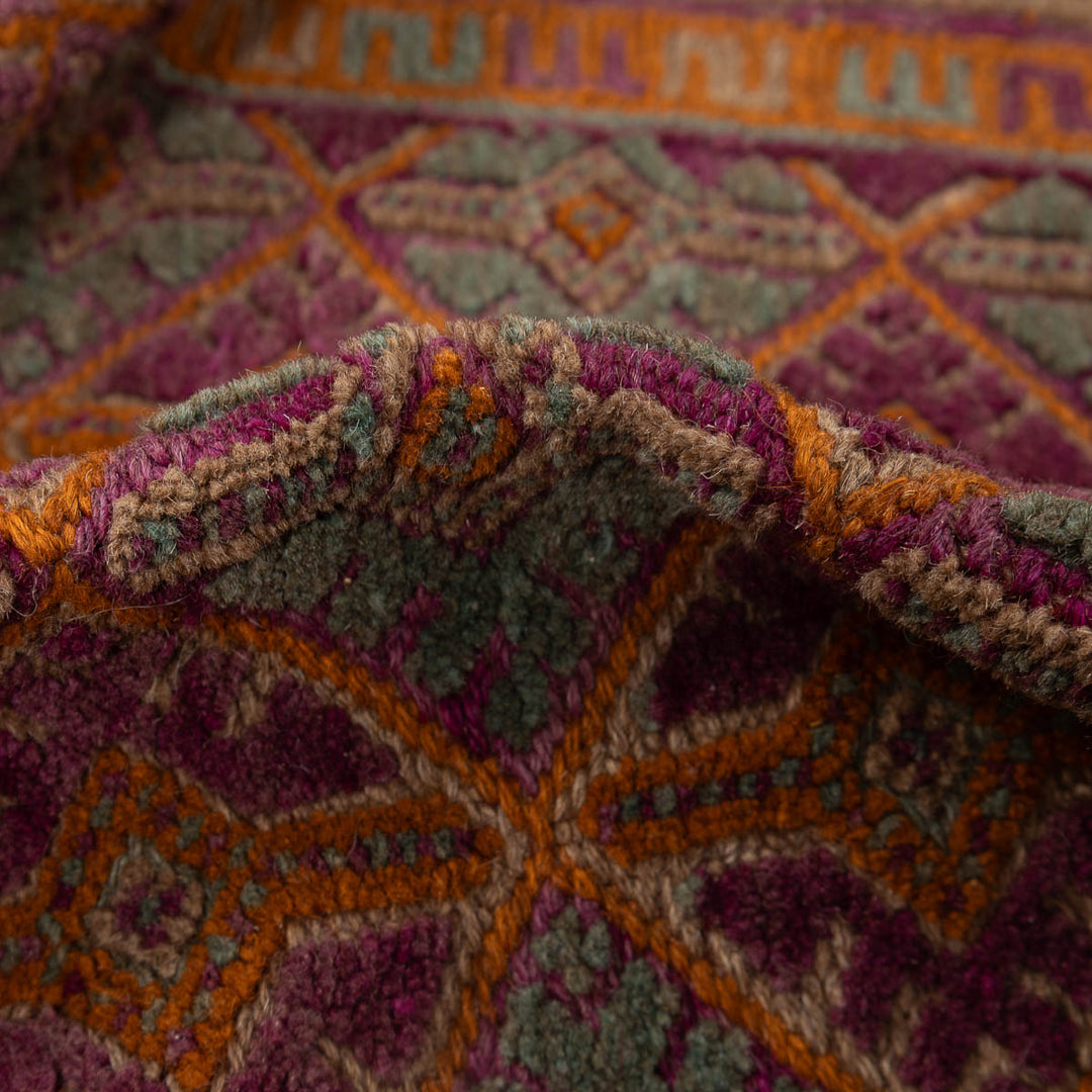 שטיח אוזבקי 00 אדום/כתום 200*150