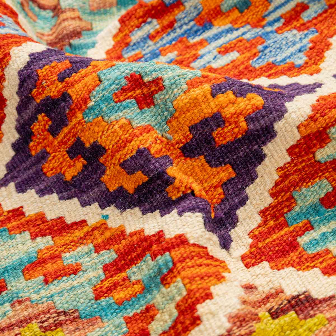 שטיח קילים אפגני 00 צבעוני 127*82