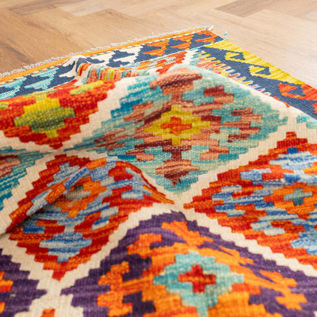 שטיח קילים אפגני 00 צבעוני 127*82