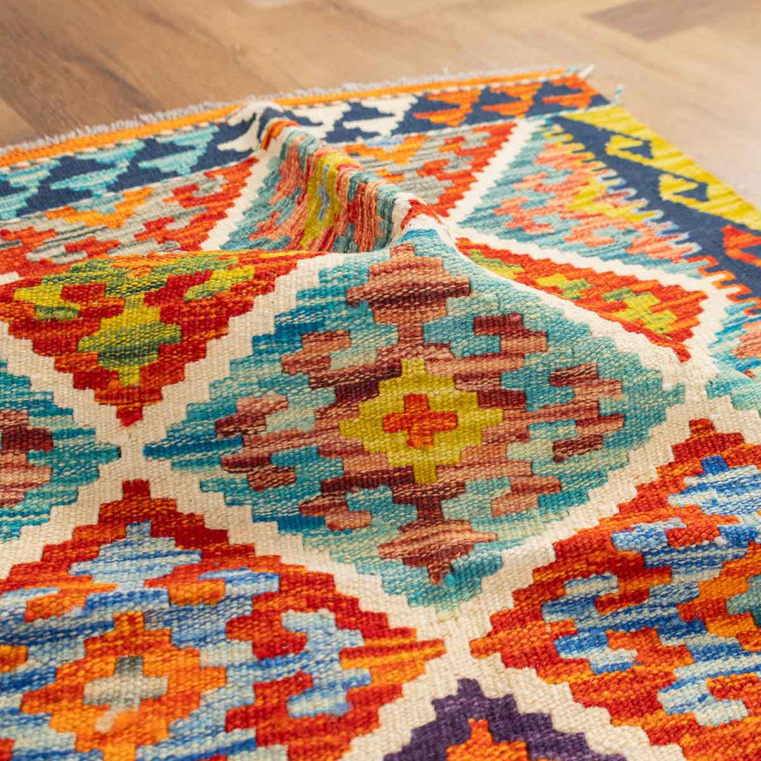 שטיח קילים אפגני 00 צבעוני 127*82