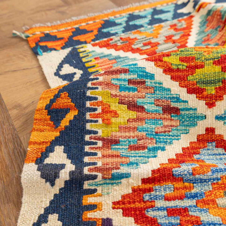 שטיח קילים אפגני 00 צבעוני 127*82