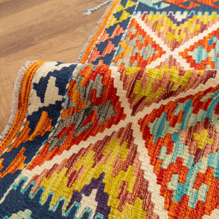 שטיח קילים אפגני 00 צבעוני 127*82