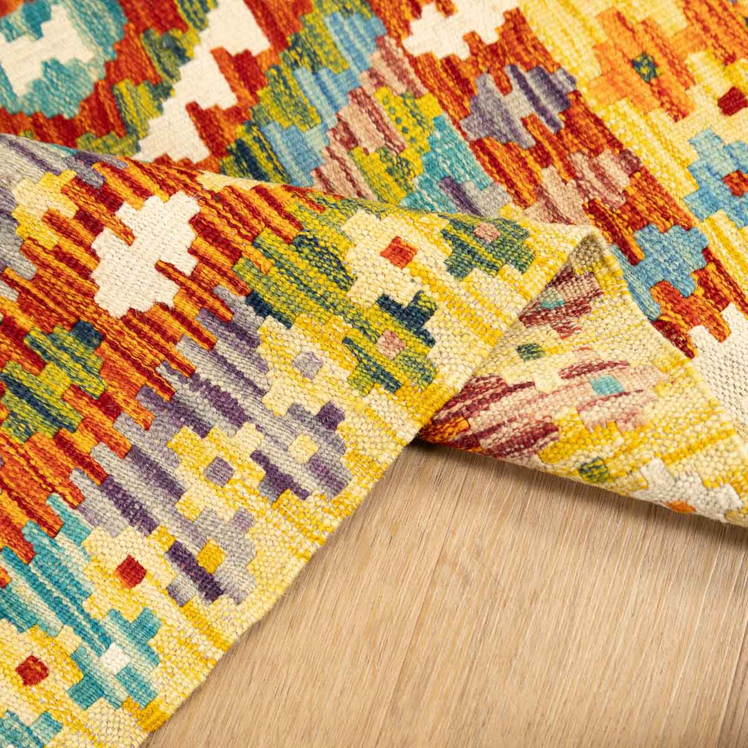 שטיח קילים אפגני 00 צבעוני 120*77