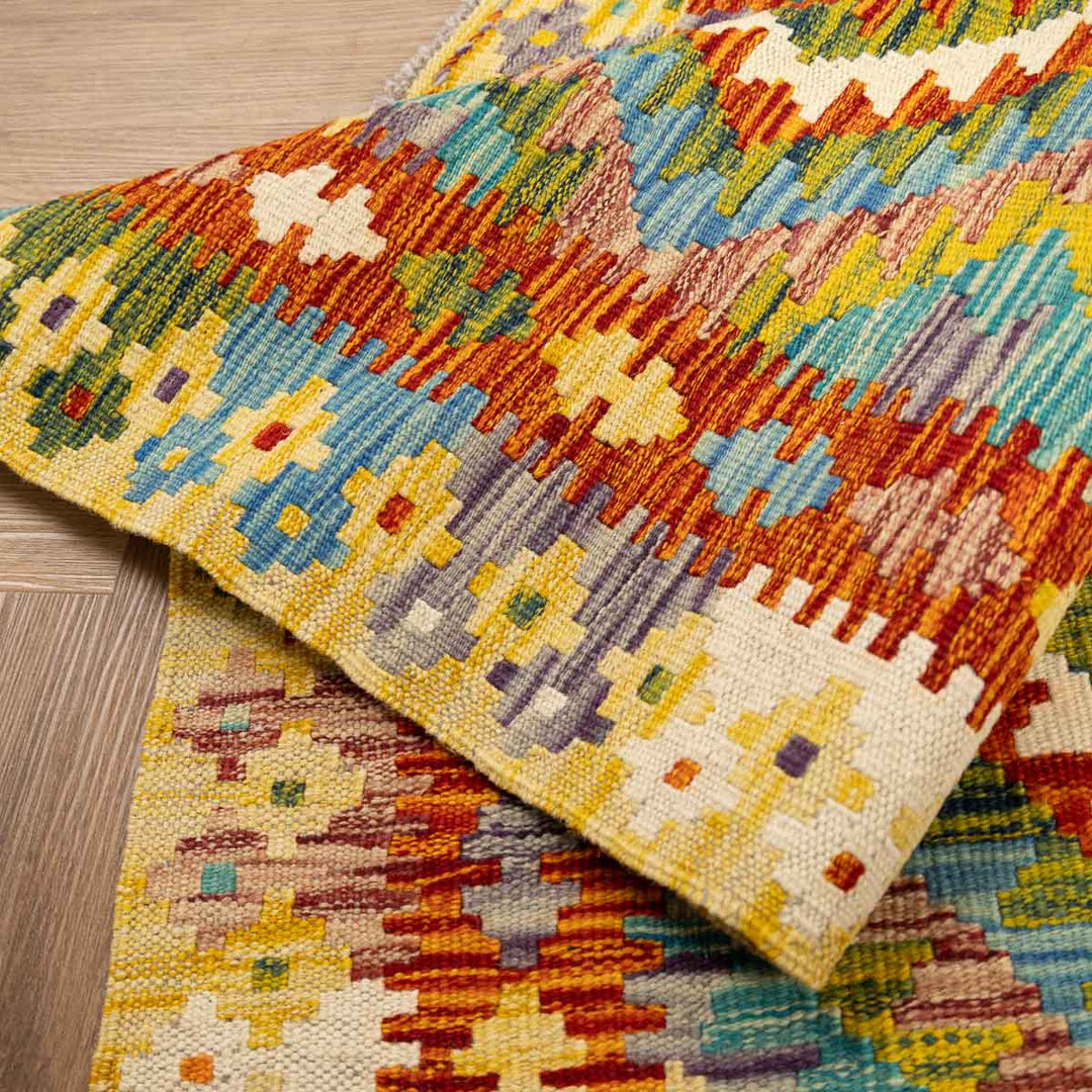 שטיח קילים אפגני 00 צבעוני 120*77