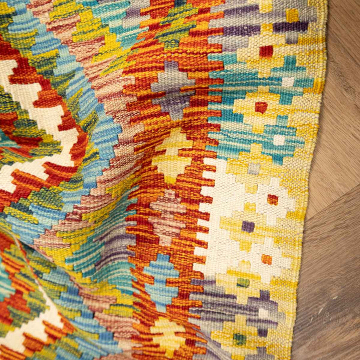 שטיח קילים אפגני 00 צבעוני 120*77