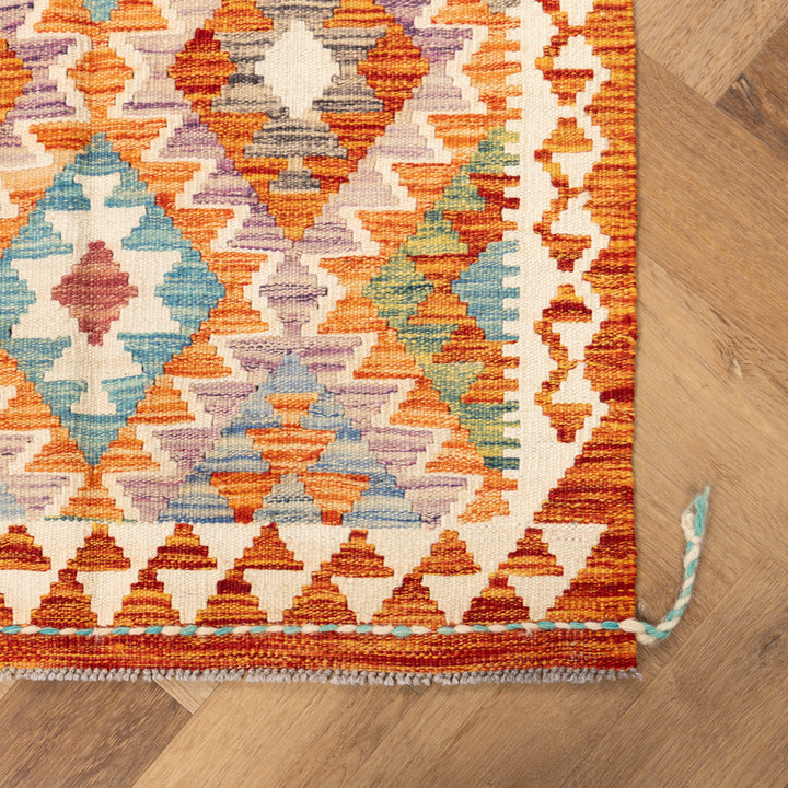 שטיח קילים אפגני 00 צבעוני 125*82