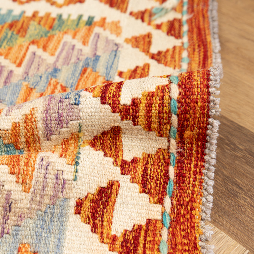 שטיח קילים אפגני 00 צבעוני 125*82