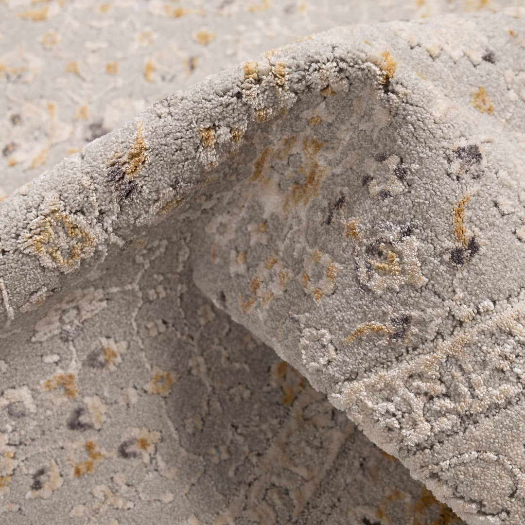 שטיח הריטאז' 04 אפור עגול | Heritage