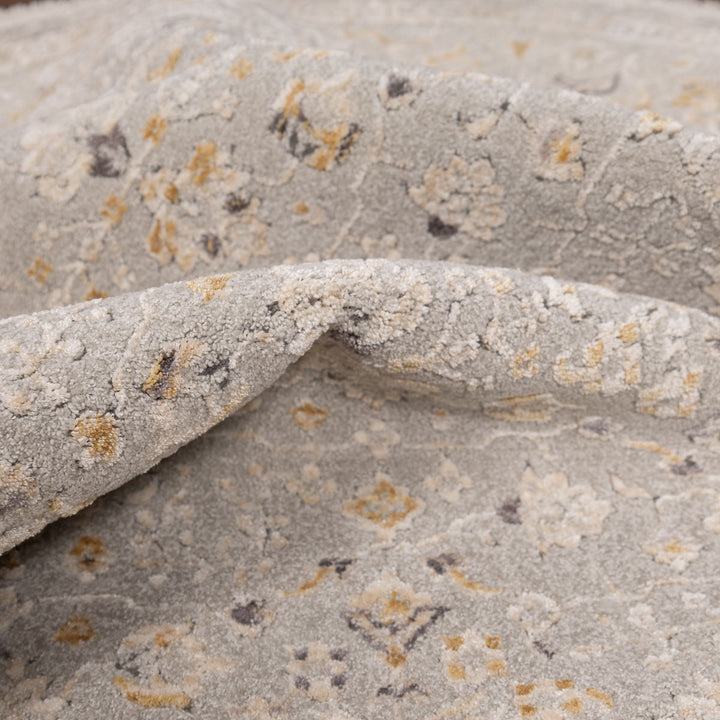 שטיח הריטאז' 04 אפור עגול | Heritage