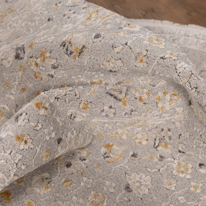 שטיח הריטאז' 04 אפור עגול | Heritage