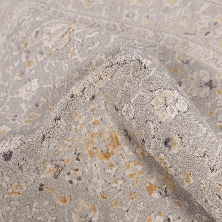 שטיח הריטאז' 04 אפור עגול | Heritage