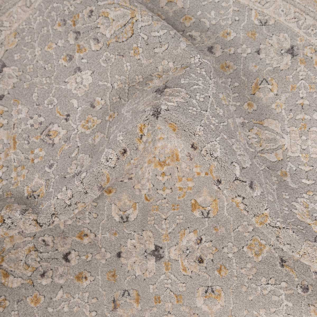 שטיח הריטאז' 04 אפור עגול | Heritage