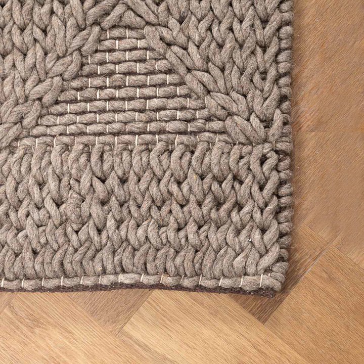 שטיח צמר 05 אפור | Zemer