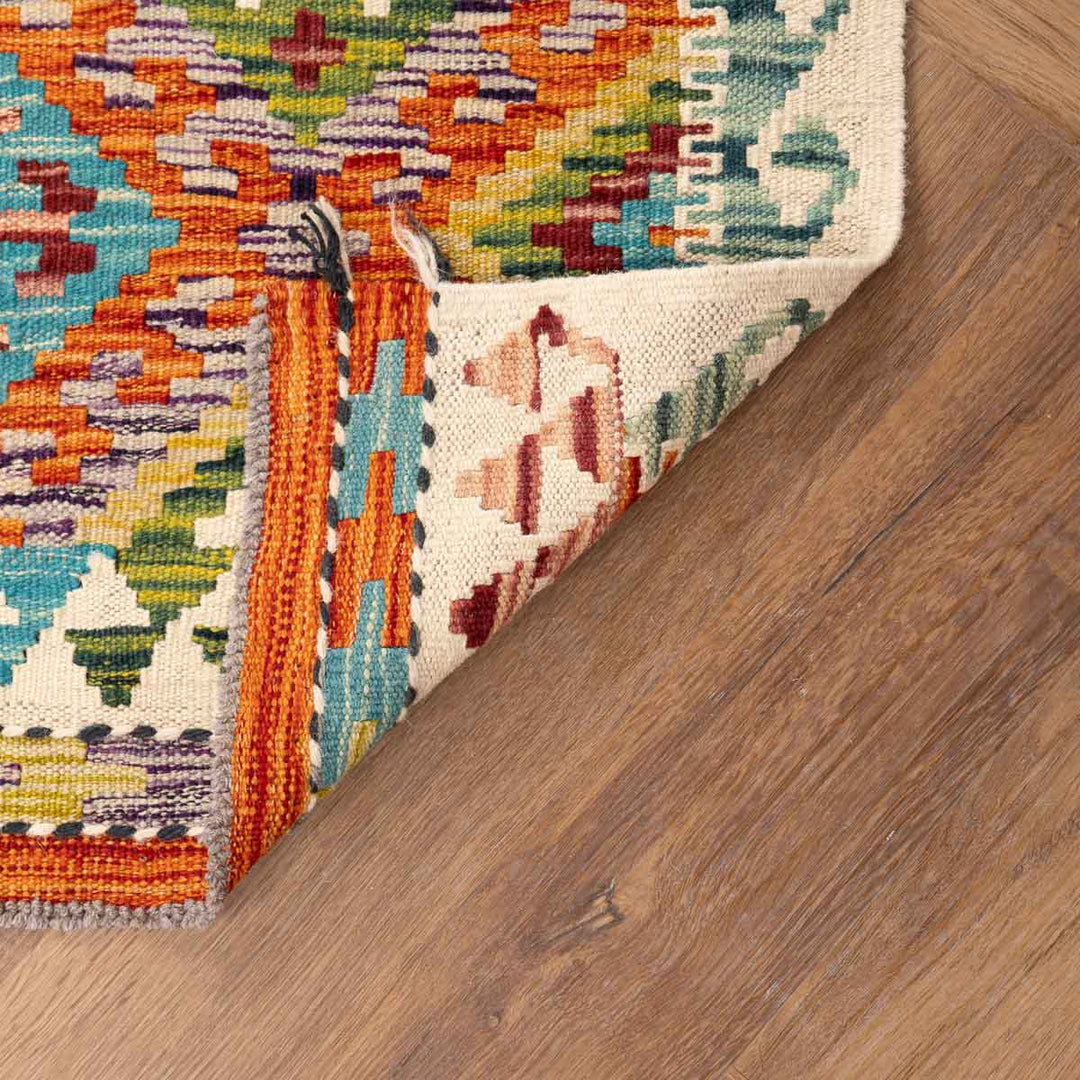 שטיח קילים אפגני 00 צבעוני 193*159