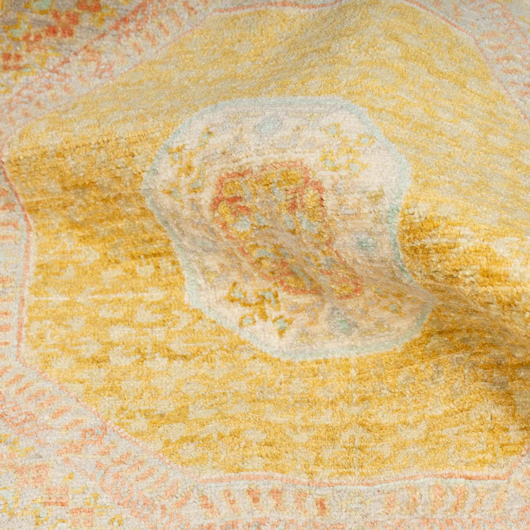 שטיח ממלוק 00 בז'\ורוד עתיק 294*201| Mamluk