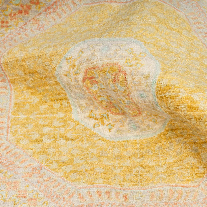 שטיח ממלוק 00 בז'\ורוד עתיק 294*201| Mamluk