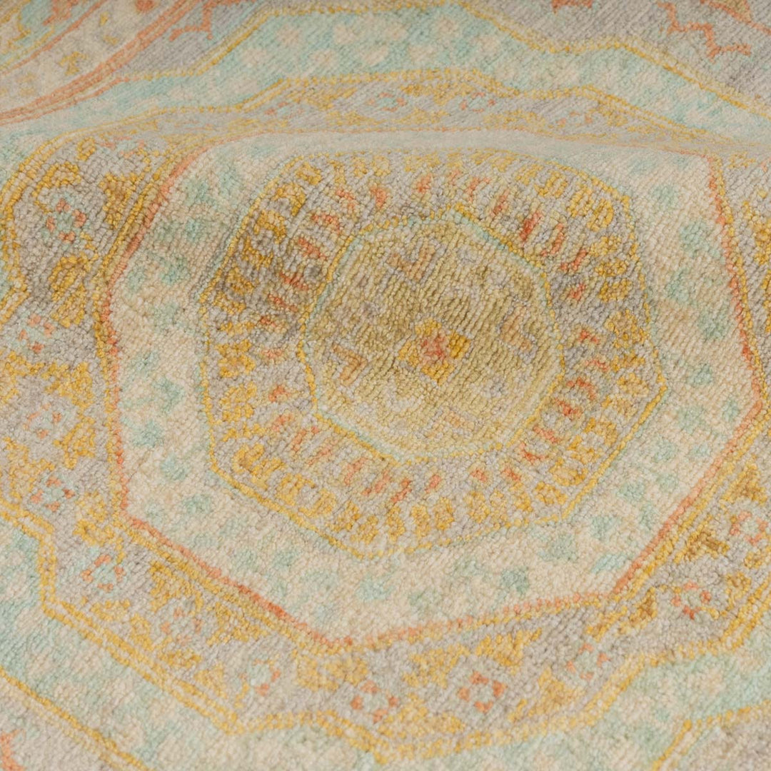 שטיח ממלוק 00 בז'\ורוד עתיק 294*201| Mamluk