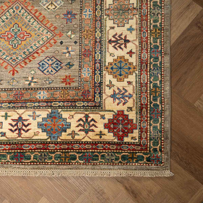 שטיח סופר קזאק 00 אפור 317*200 | Super Kazak