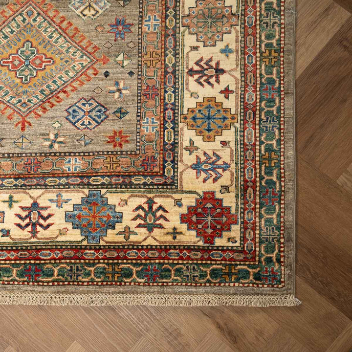 שטיח סופר קזאק 00 אפור  317*200 | Super Kazak