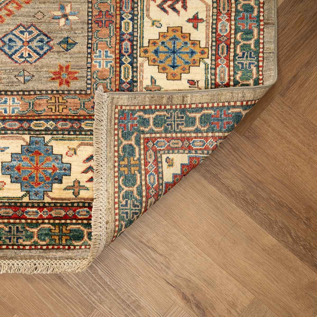 שטיח סופר קזאק 00 אפור  317*200 | Super Kazak
