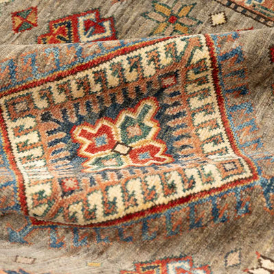 שטיח סופר קזאק 00 אפור 317*200 | Super Kazak