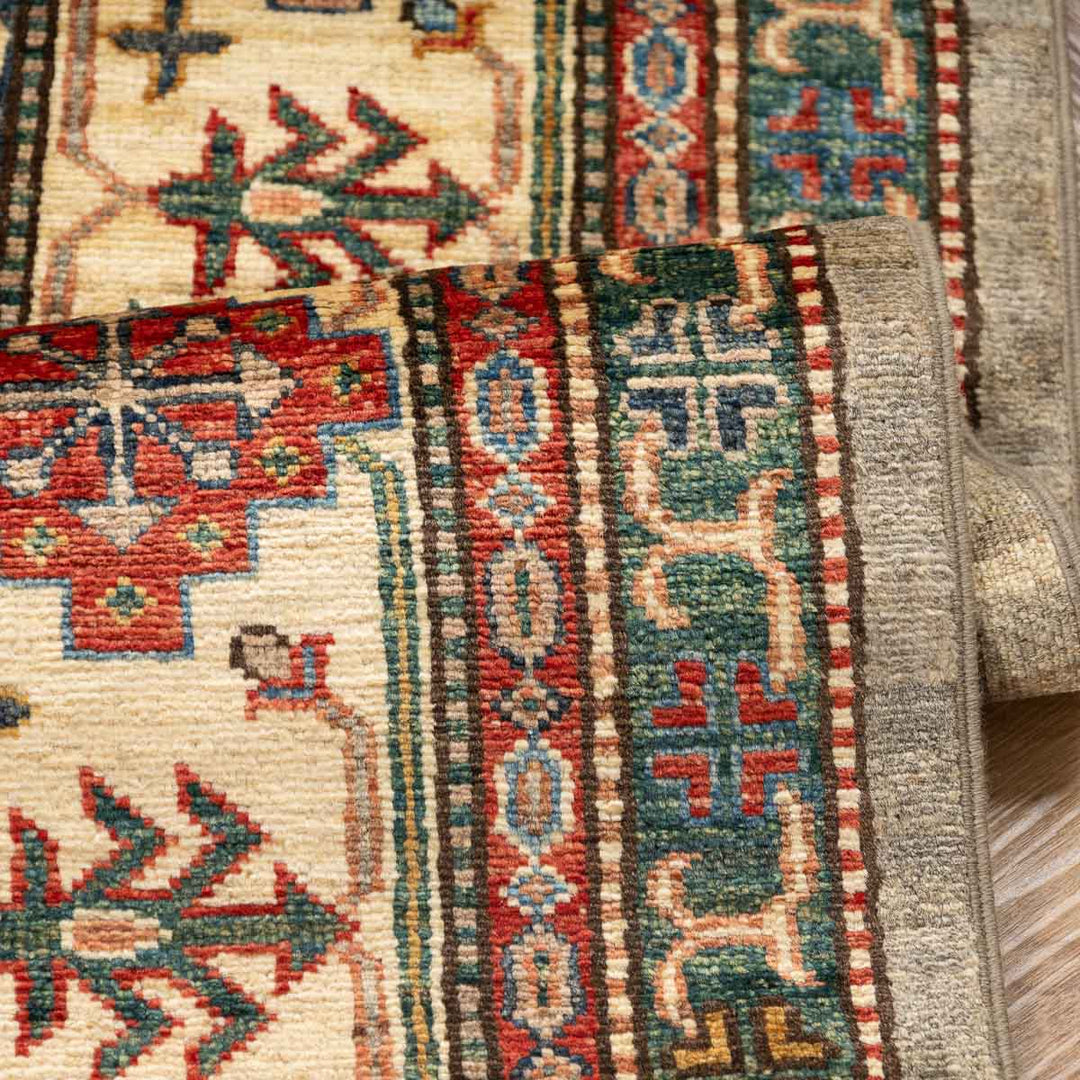 שטיח סופר קזאק 00 אפור  317*200 | Super Kazak