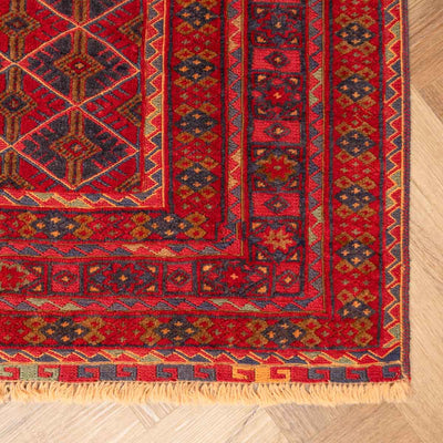 שטיח אוזבקי 00 אדום 189*150 | Uzbek