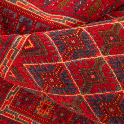 שטיח אוזבקי 00 אדום 196*150 | Uzbek