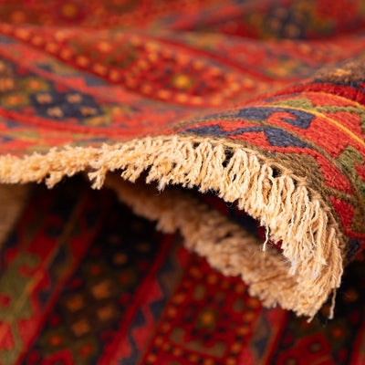שטיח אוזבקי 00 אדום 190*148 | Uzbek