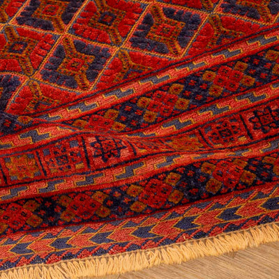 שטיח אוזבקי 00 אדום 196*160 | Uzbek