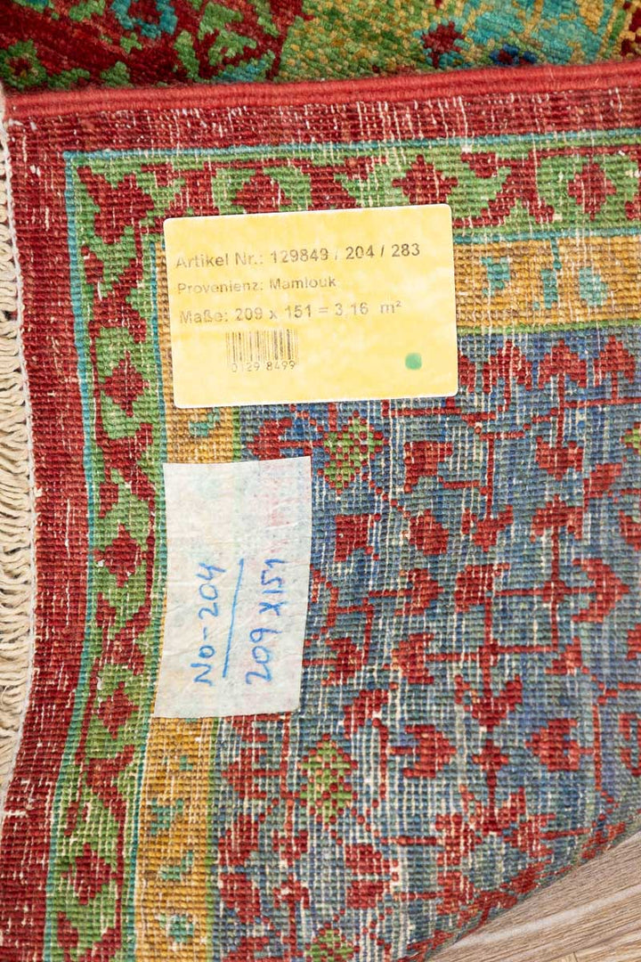 שטיח ממלוק 00 צבעוני 209*151 | Mamluk