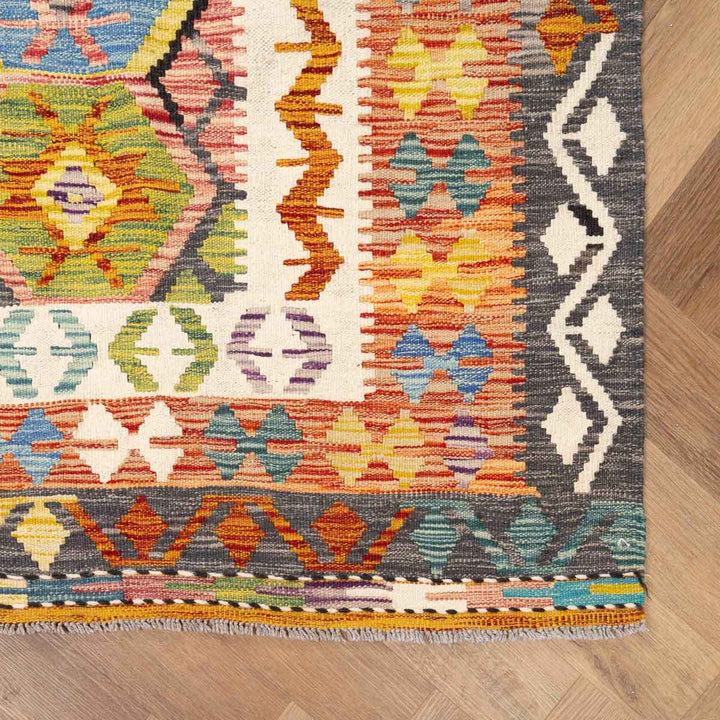 שטיח קילים אפגני 00 צבעוני 255*191