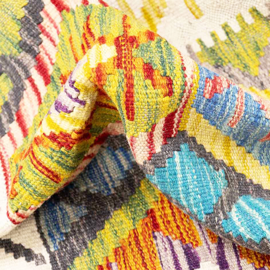 שטיח קילים אפגני 00 צבעוני 255*191