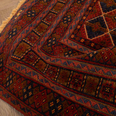 שטיח אוזבקי 00 אדום 190*155 | Uzbek