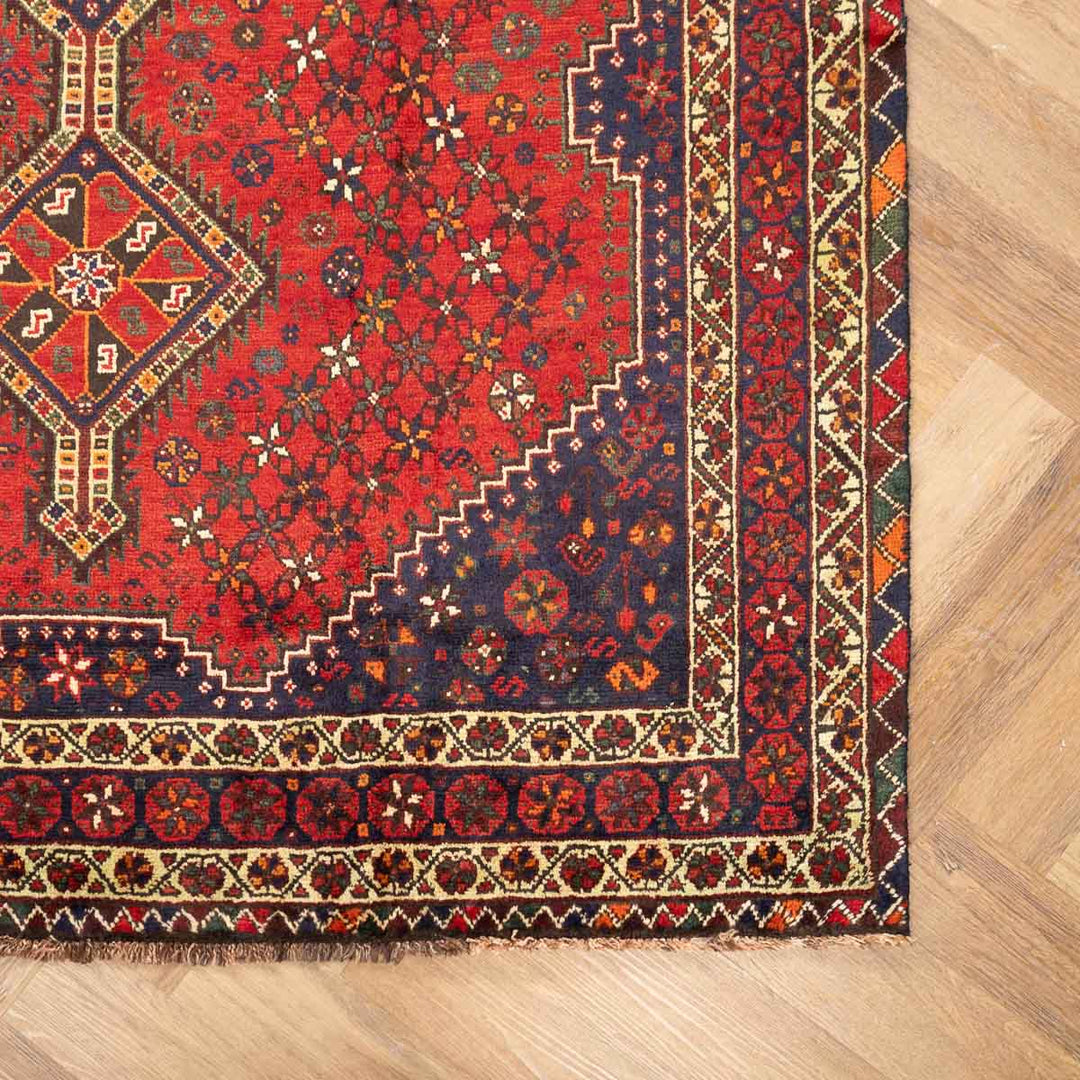 שטיח שירז פרסי 00 אדום 227*169 | Shiraz