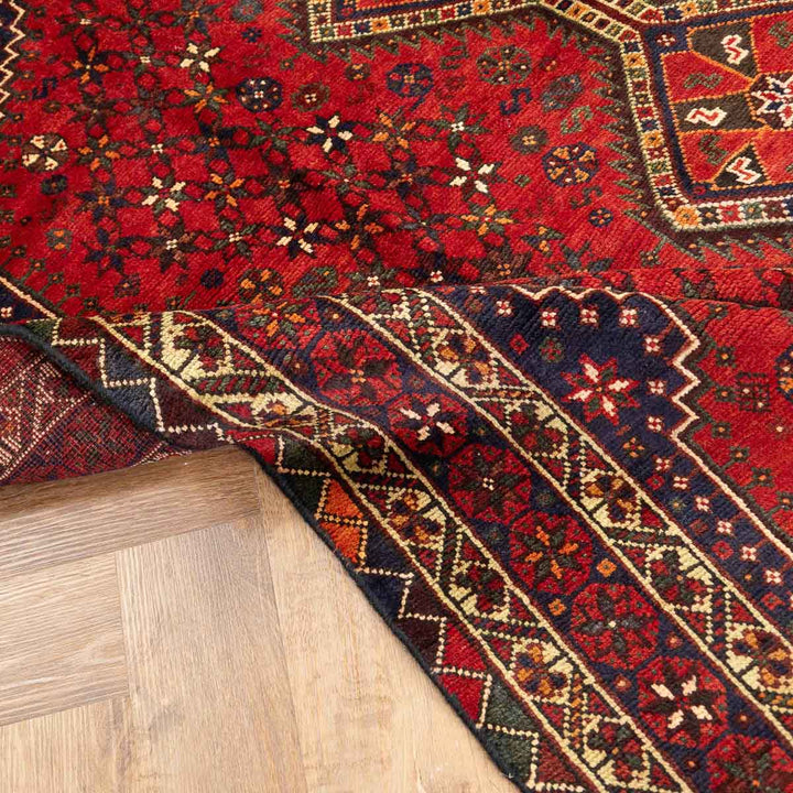 שטיח שירז פרסי 00 אדום 227*169 | Shiraz