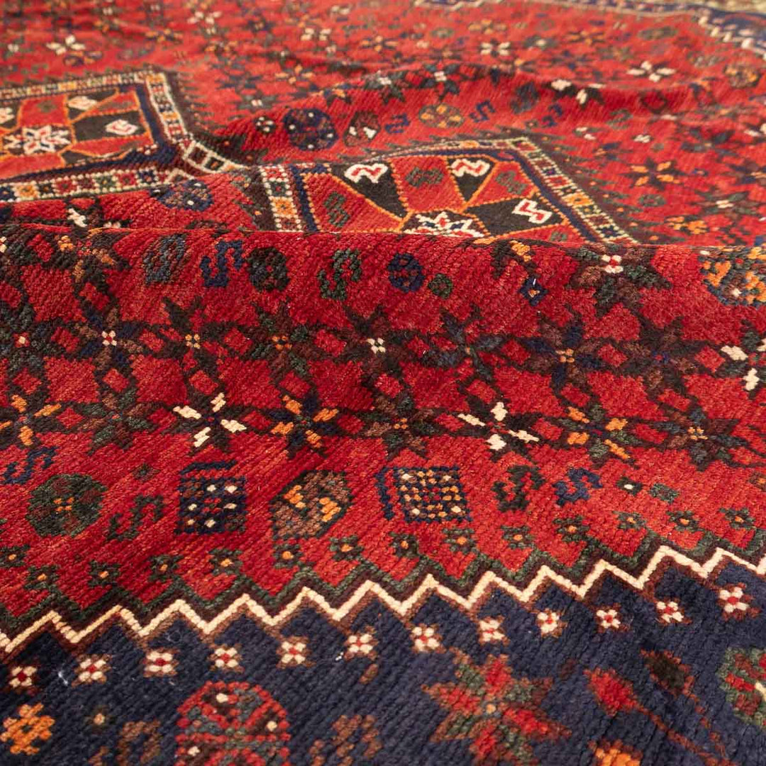 שטיח שירז פרסי 00 אדום 227*169 | Shiraz