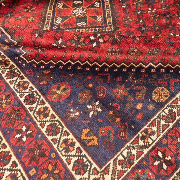 שטיח שירז פרסי 00 אדום 227*169 | Shiraz