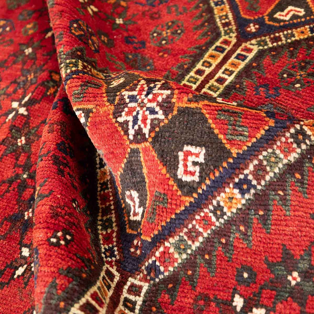 שטיח שירז פרסי 00 אדום 227*169 | Shiraz