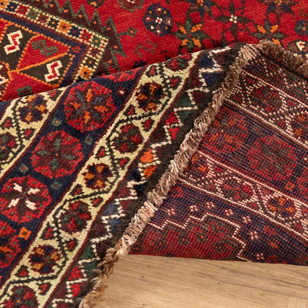 שטיח שירז פרסי 00 אדום 227*169 | Shiraz