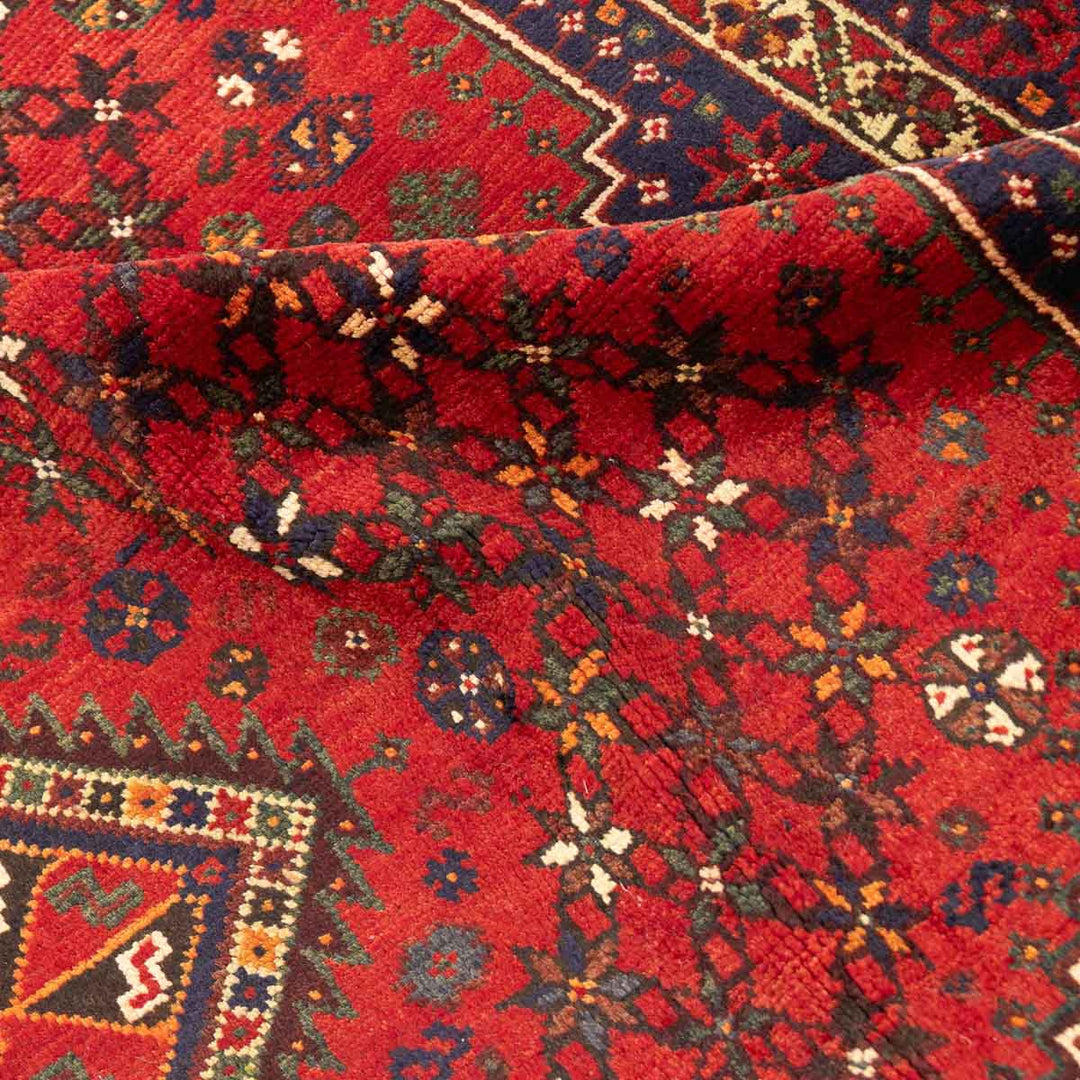 שטיח שירז פרסי 00 אדום 227*169 | Shiraz