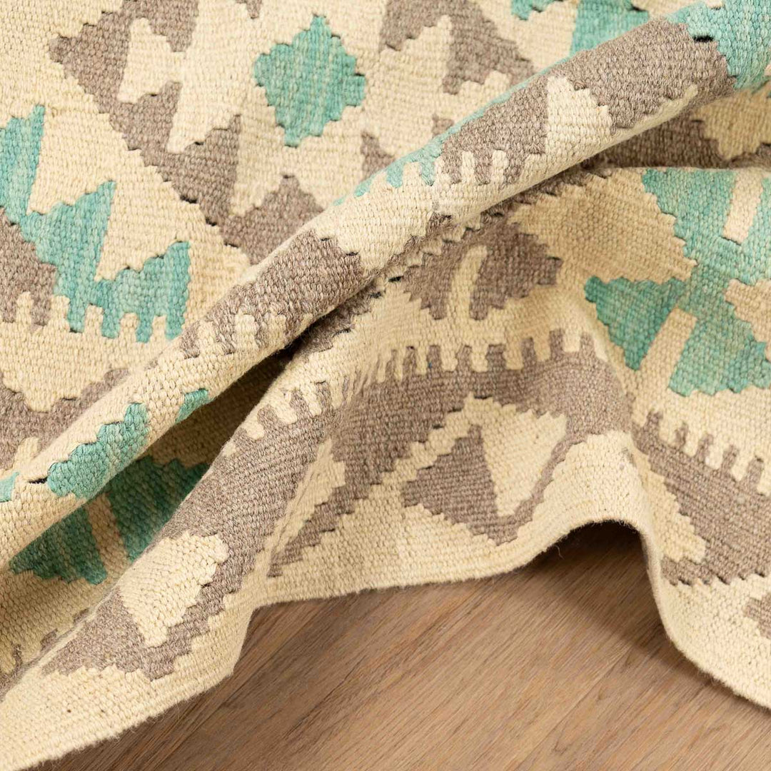 שטיח קילים ענתיק וואש 00 אפור/ירוק 245*185