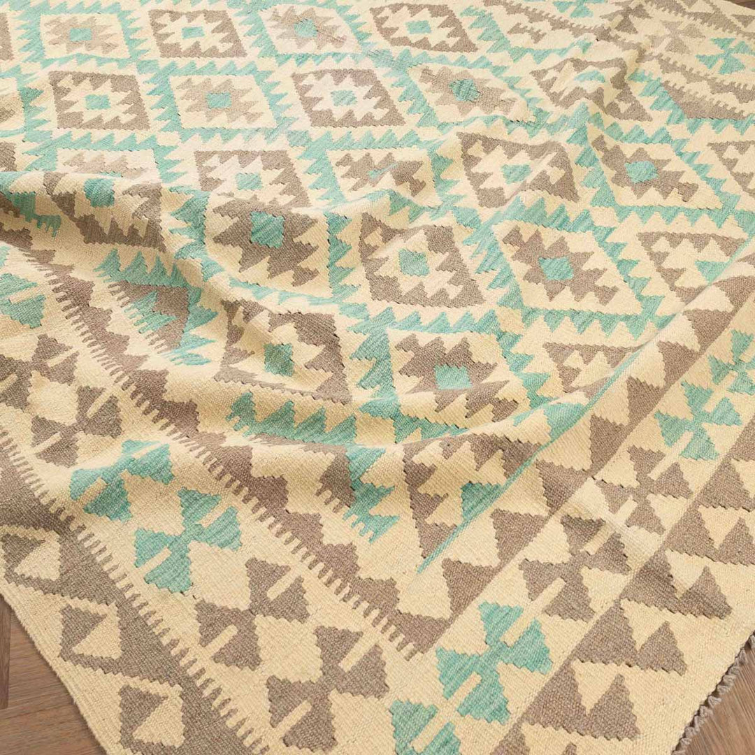 שטיח קילים ענתיק וואש 00 אפור/ירוק 245*185