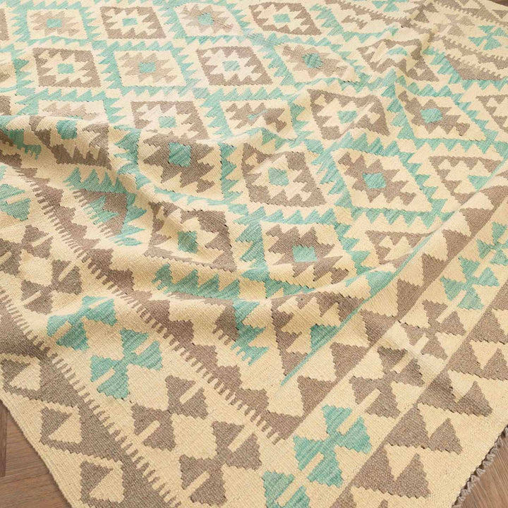 שטיח קילים ענתיק וואש 00 אפור/ירוק 245*185