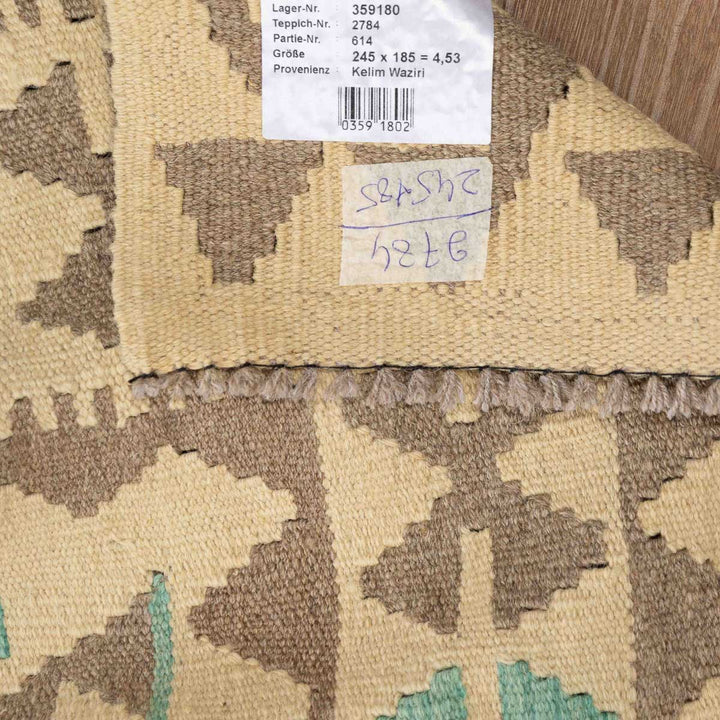 שטיח קילים ענתיק וואש 00 אפור/ירוק 245*185