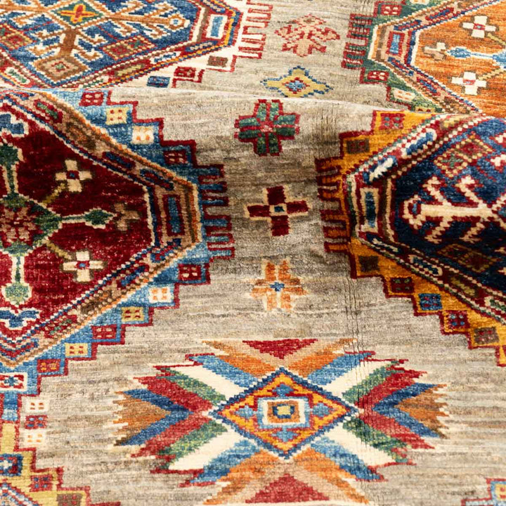 שטיח סופר קזאק 00 צבעוני 248*177 | Super Kazak