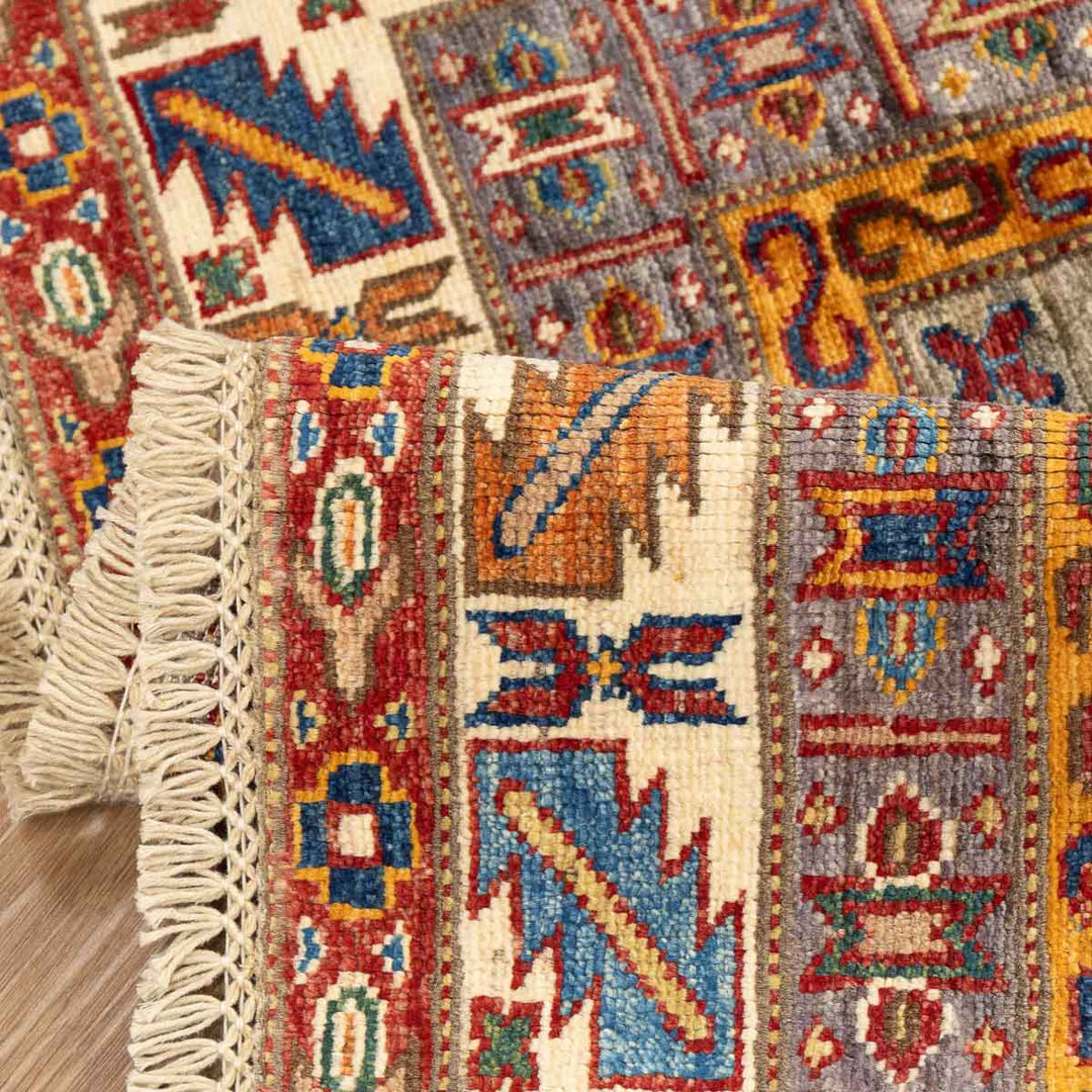 שטיח סופר קזאק 00 צבעוני 248*177 | Super Kazak