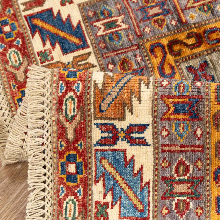 שטיח סופר קזאק 00 צבעוני 248*177 | Super Kazak