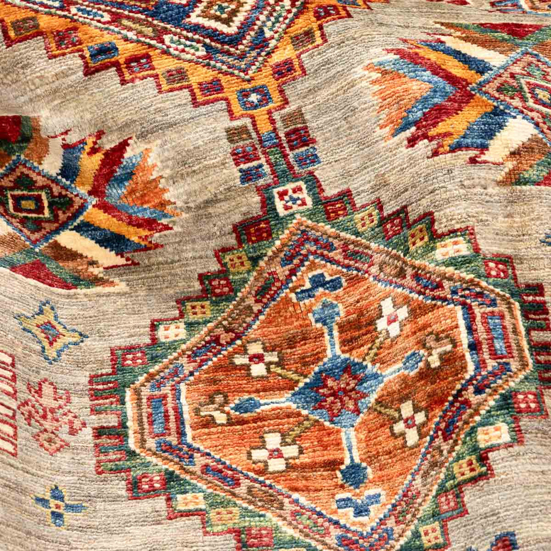 שטיח סופר קזאק 00 צבעוני 248*177 | Super Kazak