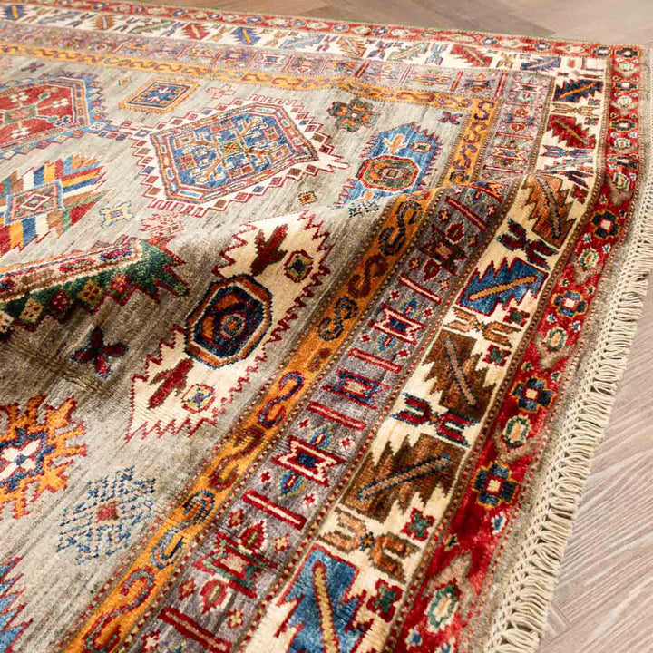 שטיח סופר קזאק 00 צבעוני 248*177 | Super Kazak